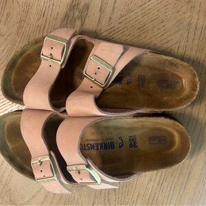 Pink Birkenstock Sandals